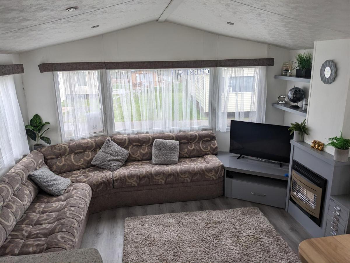 Static Caravan On Lady'S Mile Holiday Park Долиш Екстериор снимка